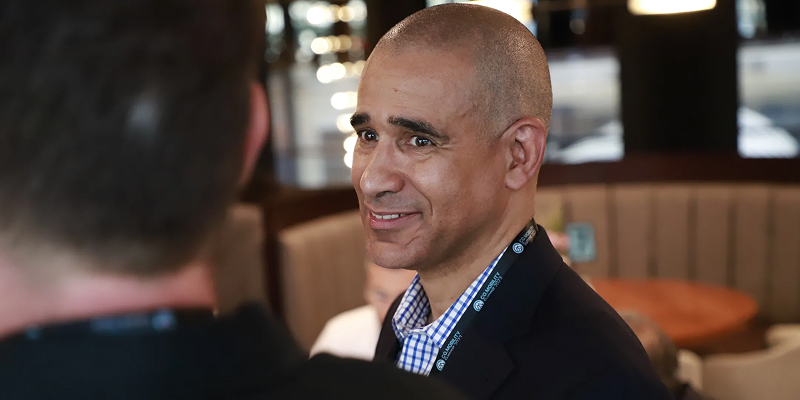 CO.LAB Partner wearing swag